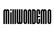 MillwonDemo Font Image