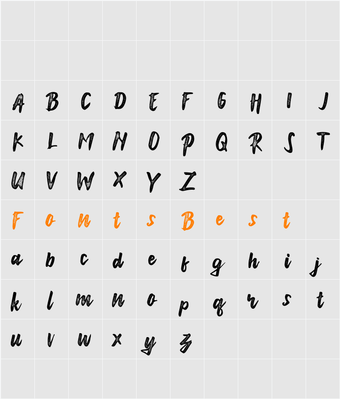 Anonim Character Map