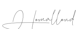 Homallond Font Image