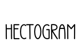 Hectogram Font Image