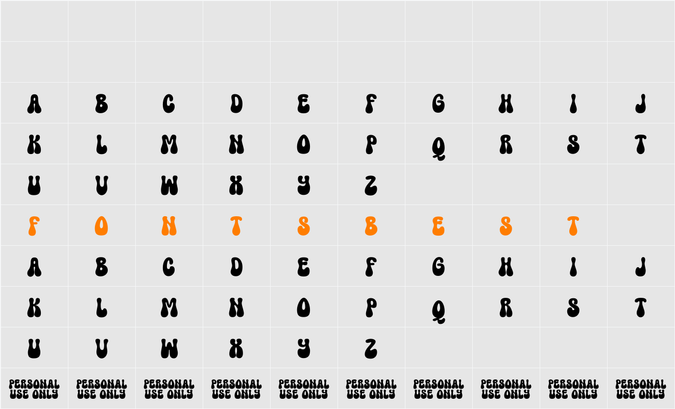 Super Summer Character Map