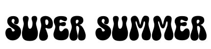 Super Summer Font Image