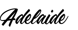 Adelaide  Font Image