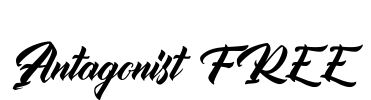 Antagonist FREE Font Image