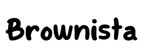 Brownista Font Image