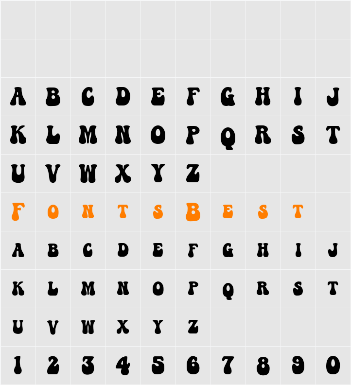 NOWLLHOUSE Free Trial Character Map