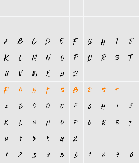 Wild Favour Character Map
