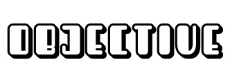 Objective Font Image