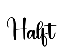 Halft Font Image