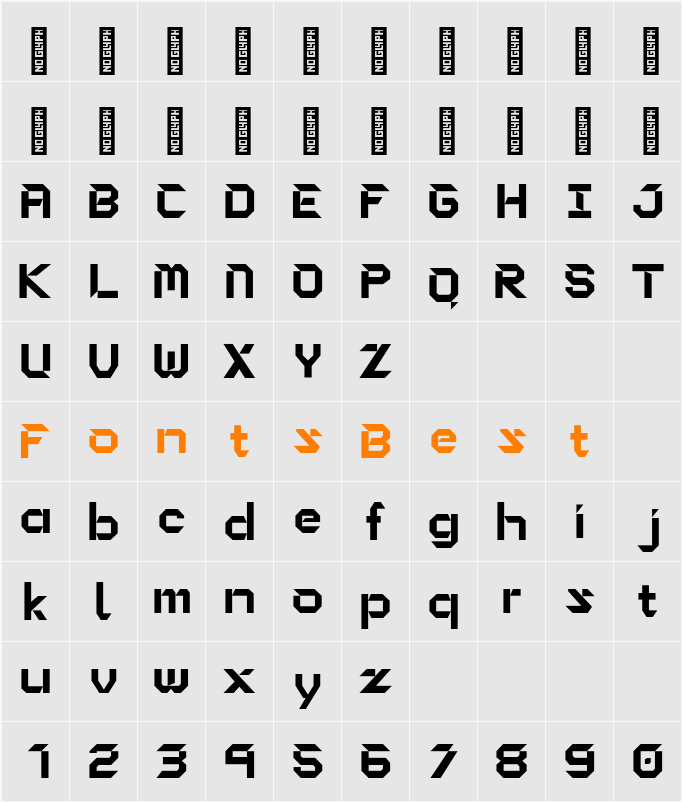 Apello Space Character Map