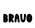 Bravo Font Image