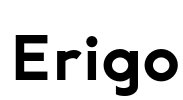 Erigo Font Image