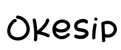 Okesip Font Image
