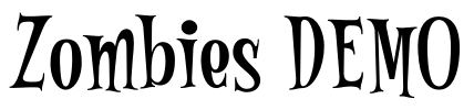 Zombies DEMO Font Image