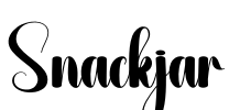 Snackjar Font Image