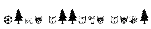 Note Doodle Demo Font Image