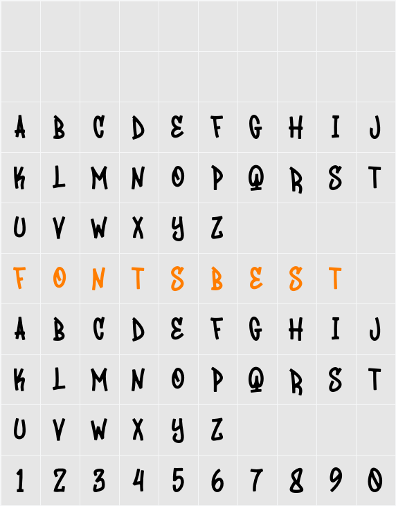 Back Peace Character Map