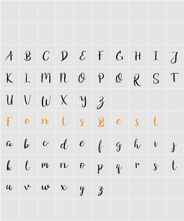 White Risolles Demo Character Map