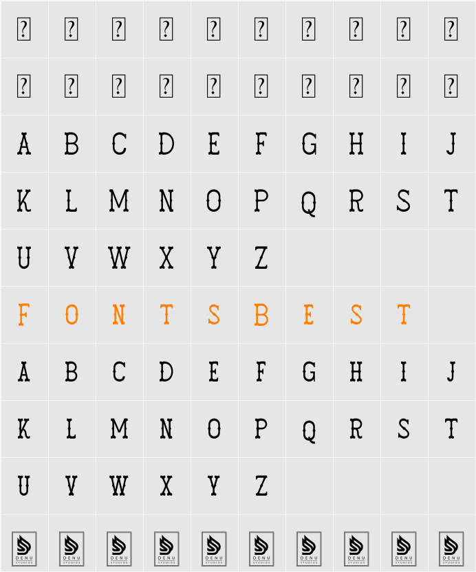 Fatient Character Map