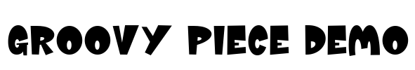 Groovy Piece Demo Font Image