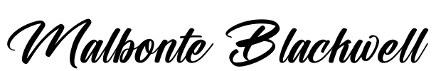 Malbonte Blackwell Font Image