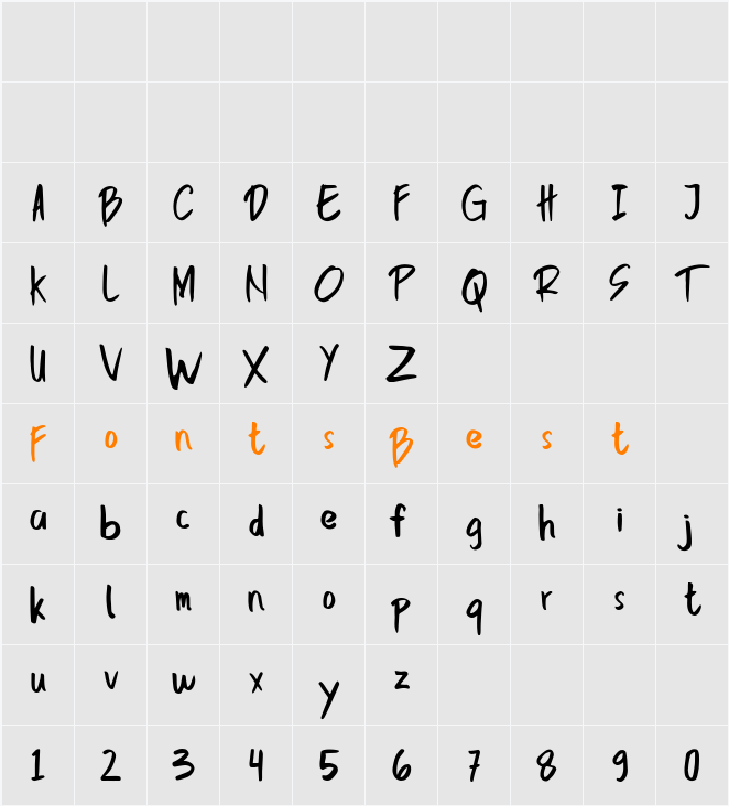 Bemsod Decker Demo Character Map