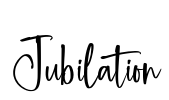 Jubilation Font Image