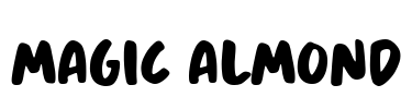 Magic Almond Font Image