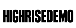 HighriseDemo Font Image