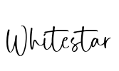 Whitestar Font Image
