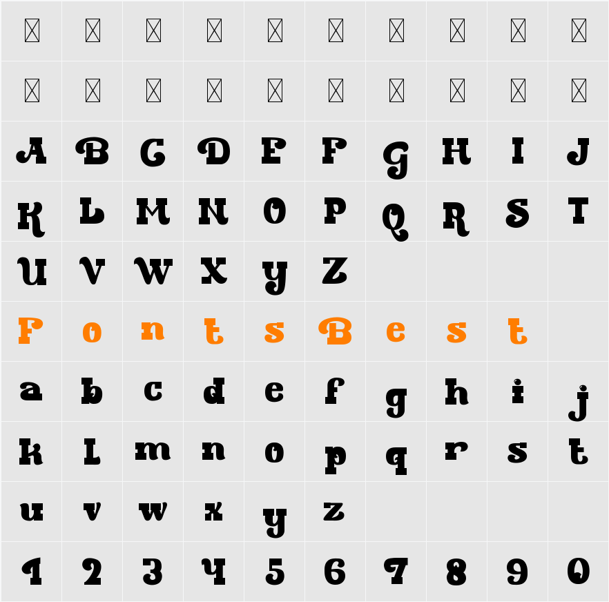 Marsaili Character Map