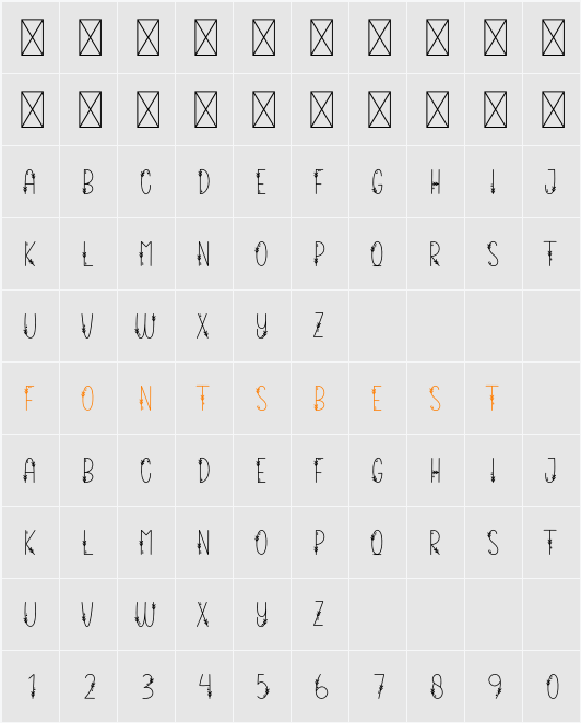 Floris Character Map