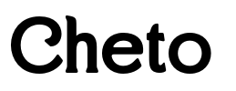 Cheto Font Image