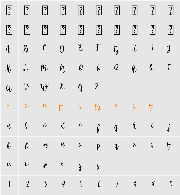 Aleysia Character Map
