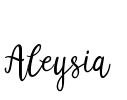 Aleysia Font Image