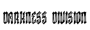 Darkness Division Font Image