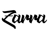 Zarra Font Image