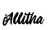 Allitha Font Image