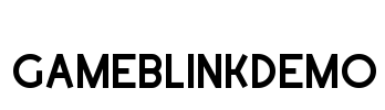 GameblinkDemo Font Image