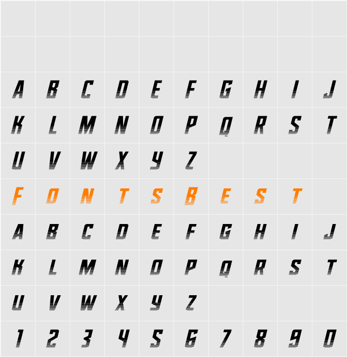 Dynamic Trooper Halftone Character Map