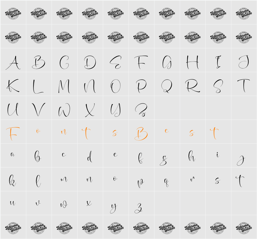 Azalea Sageretia DEMO VERSION Character Map
