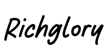 Richglory Font Image