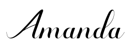 Amanda Font Image
