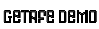 Getafe Demo Font Image