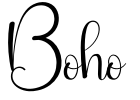 Boho Font Image