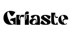 Griaste Font Image