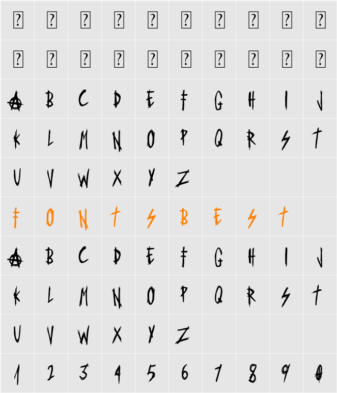 No Future Gang Character Map