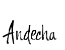 Andecha Font Image