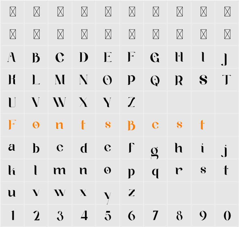 Suika DEMO Character Map