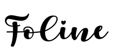 Foline Font Image